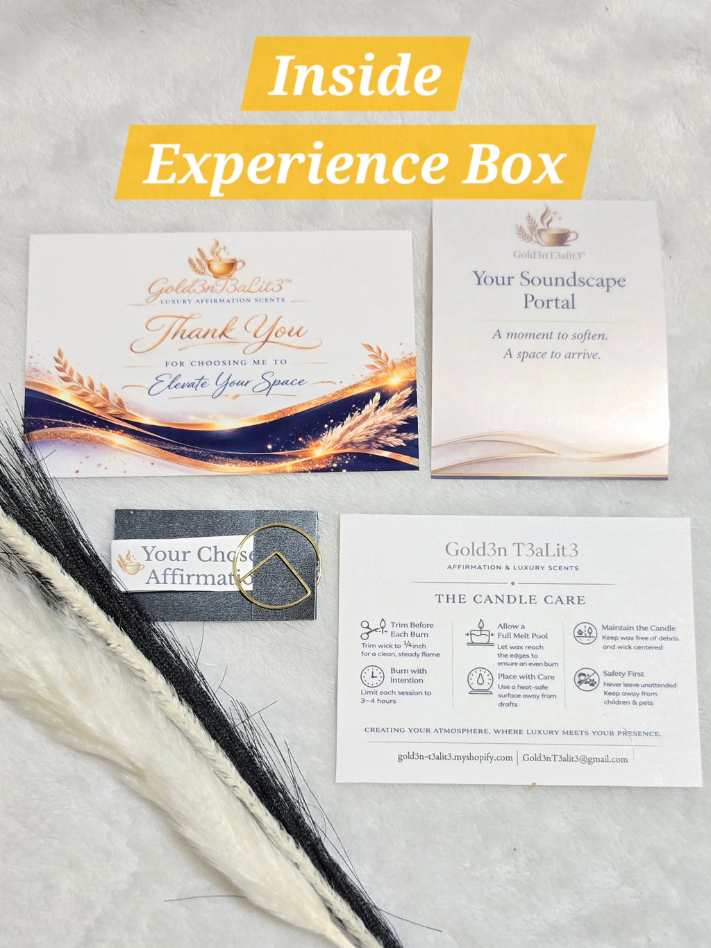 DARK UNDERTONE  *Signature Collection |  Luxury Affirmation Candle 12oz