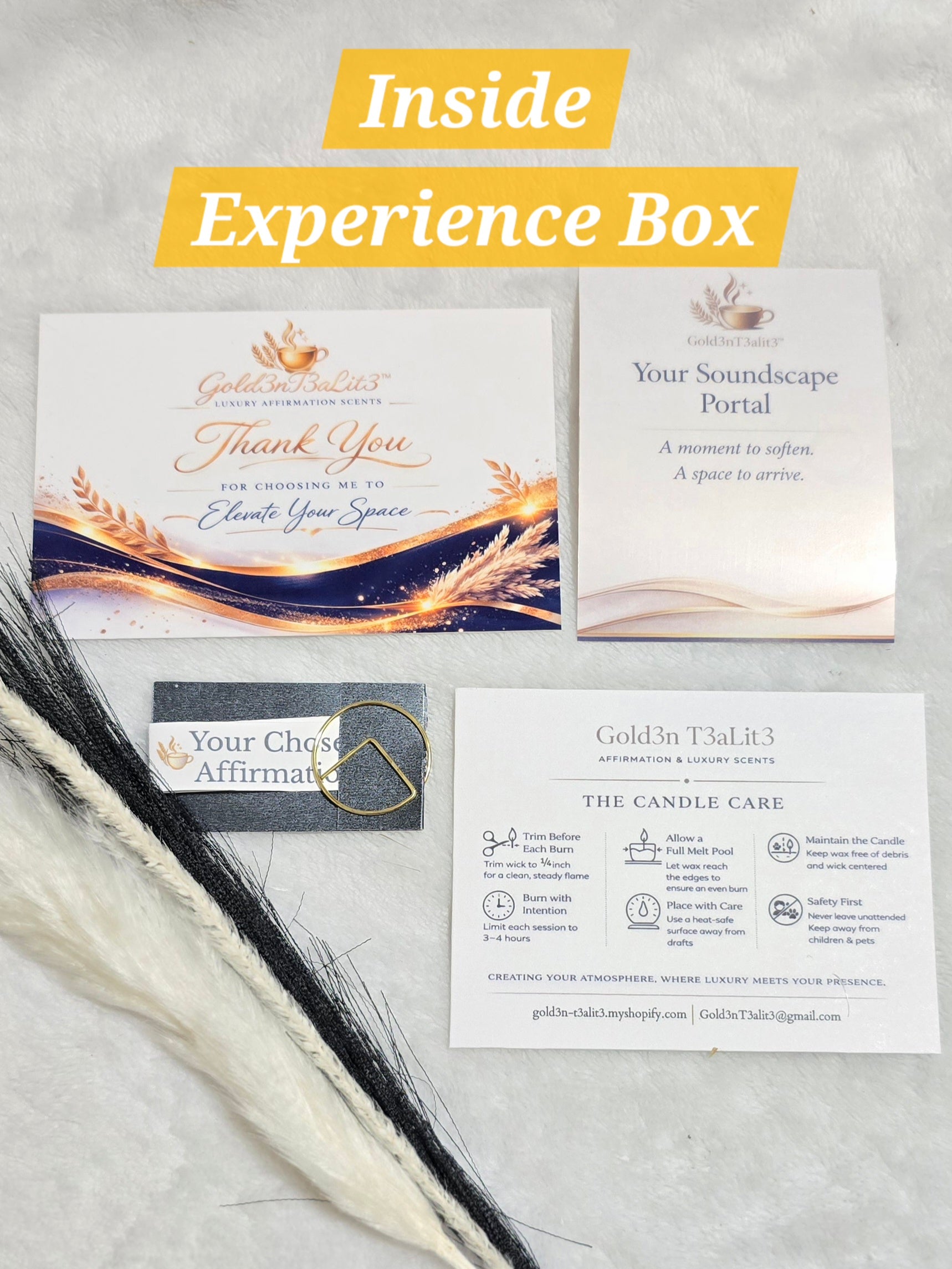 DARK UNDERTONE  *Signature Collection |  Luxury Affirmation Candle 12oz