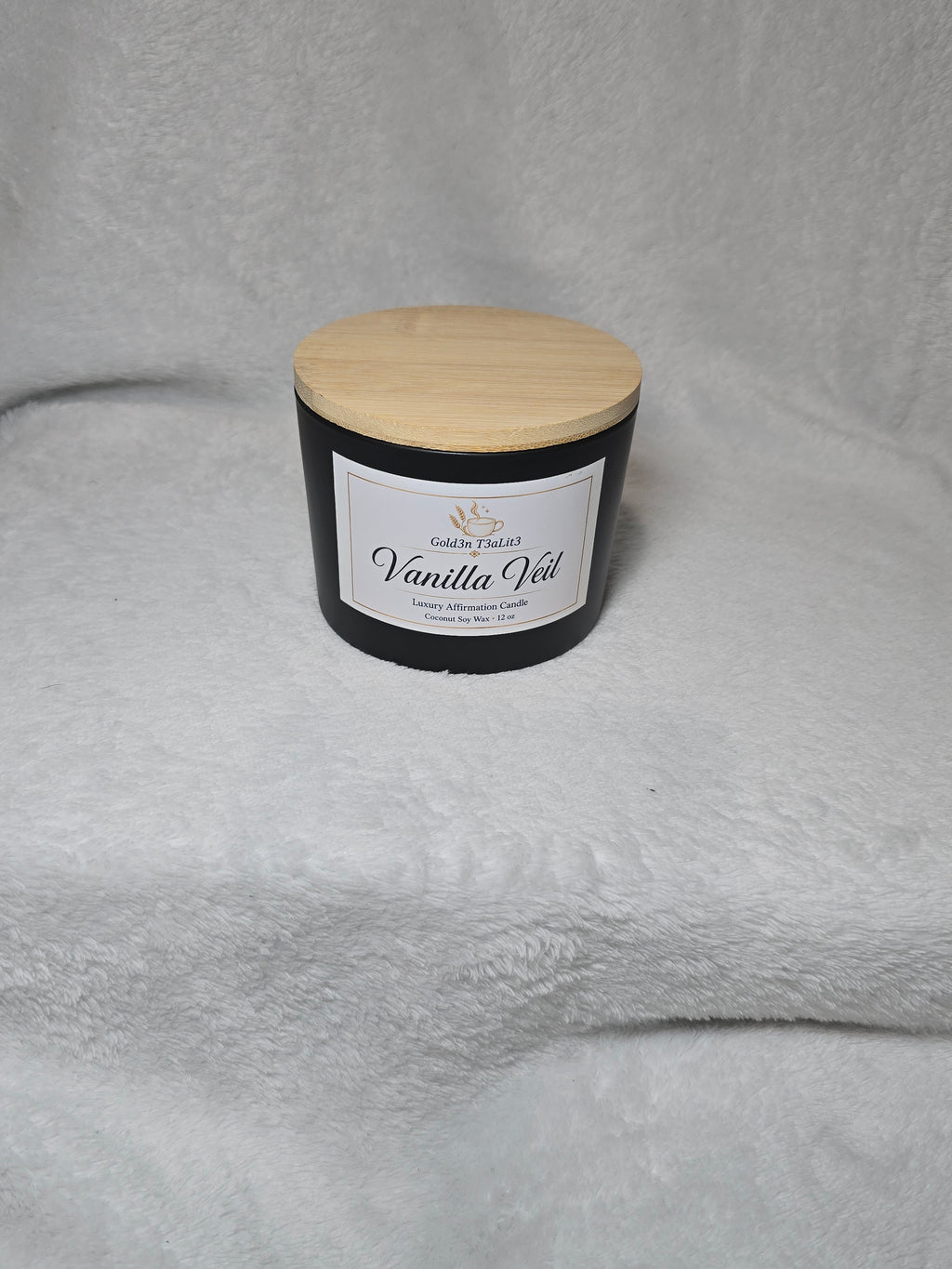 VANILLA VEIL | Affirmation Candle 12oz