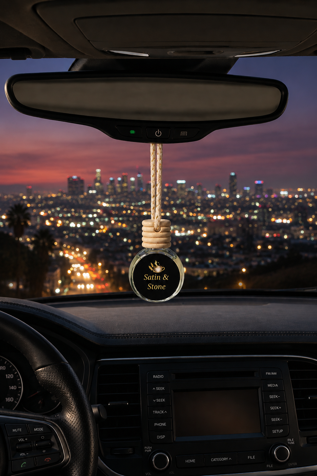 SATIN & STONE | Car Diffuser