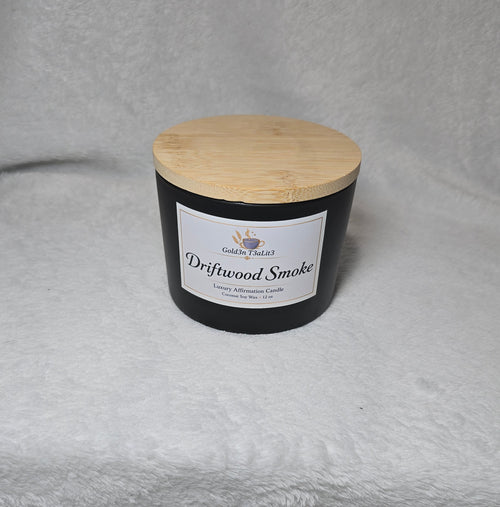DRIFTWOOD SMOKE | Affirmation Candle 12oz