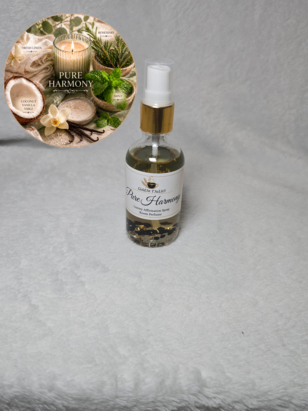 PURE HARMONY  Complete All-In *Signature Collection* Spray | (Body / Home / Travel ) Crystal-infused 4oz