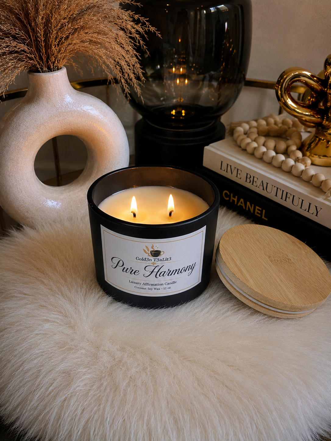 PURE HARMONY * Signature Collection | Affirmation Candle 12oz