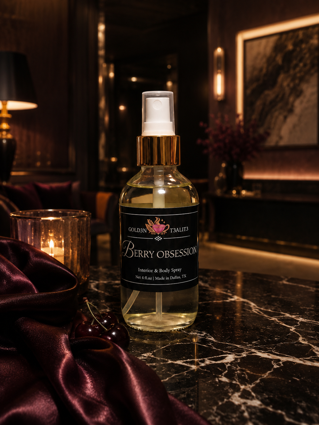 BERRY OBSESSION | Luxury Interior & Body Spray (Eau de Toilette)