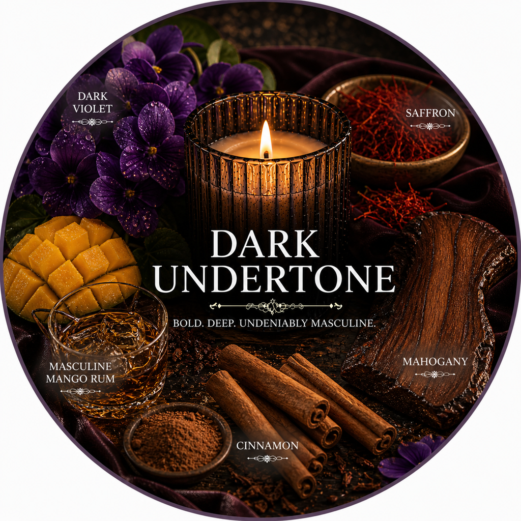 DARK UNDERTONE  *Signature Collection |  Luxury Affirmation Candle 12oz