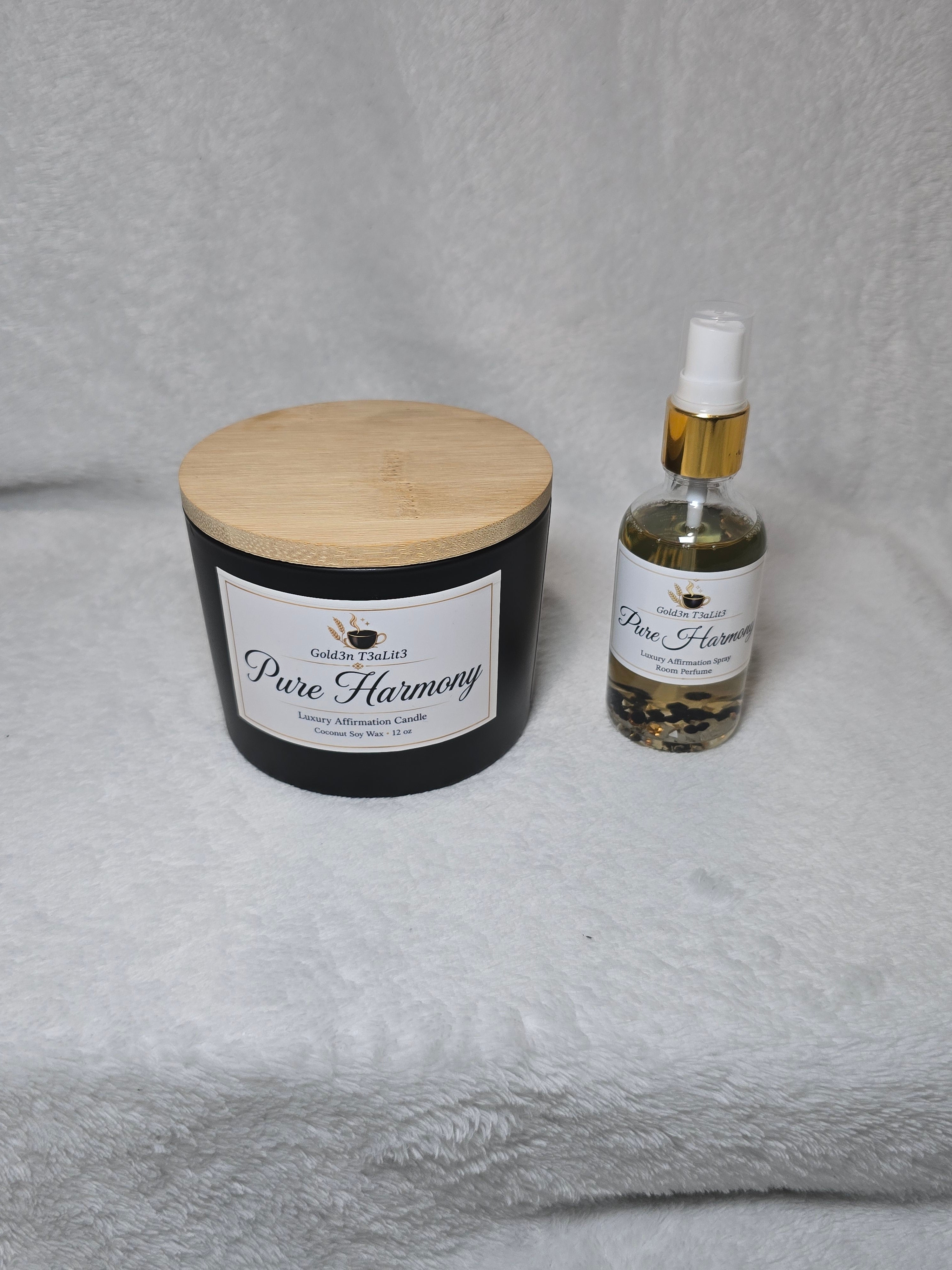 PURE HARMONY  Complete All-In *Signature Collection* Spray | (Body / Home / Travel ) Crystal-infused 4oz