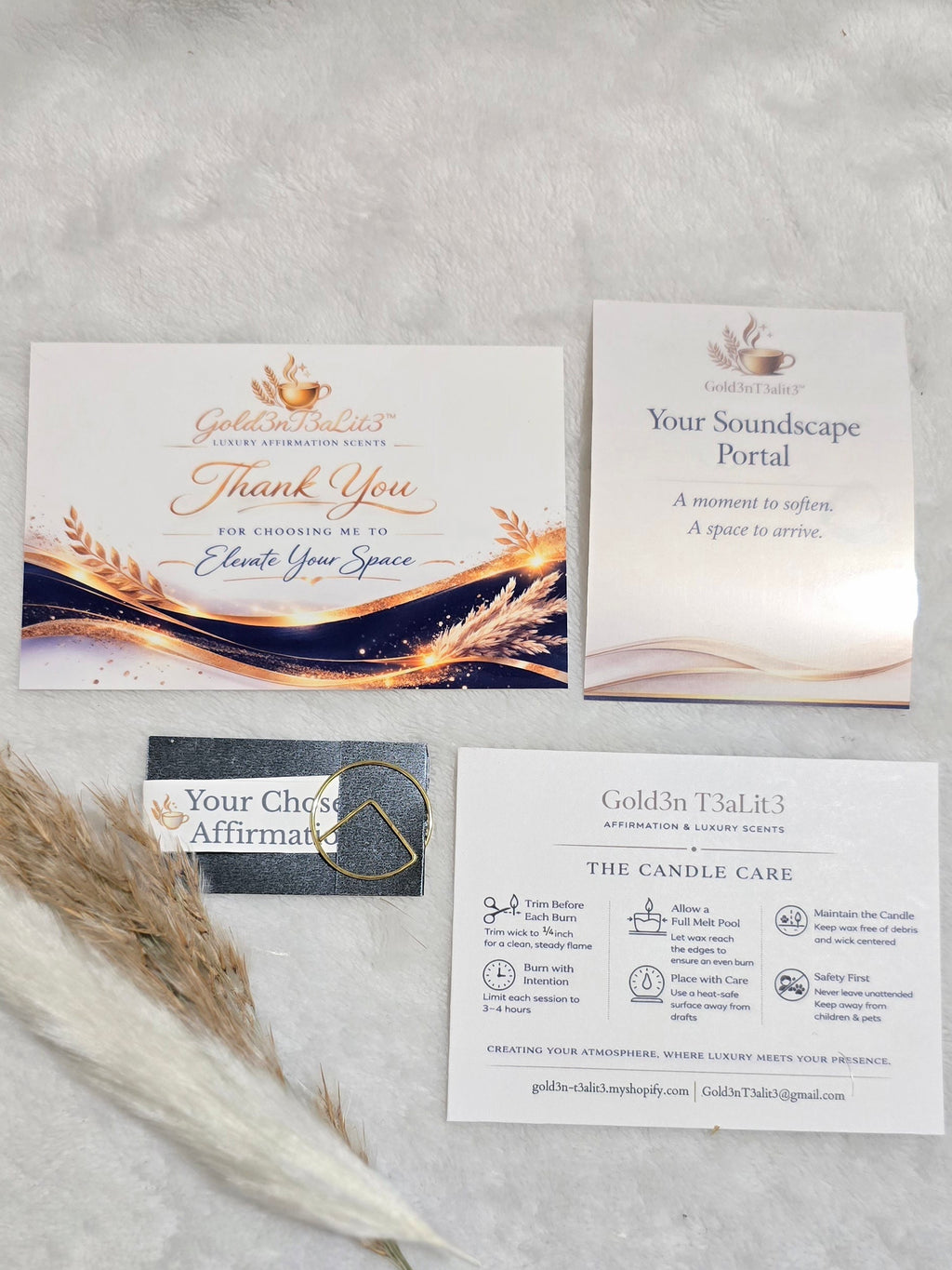VANILLA VEIL | Affirmation Candle 12oz
