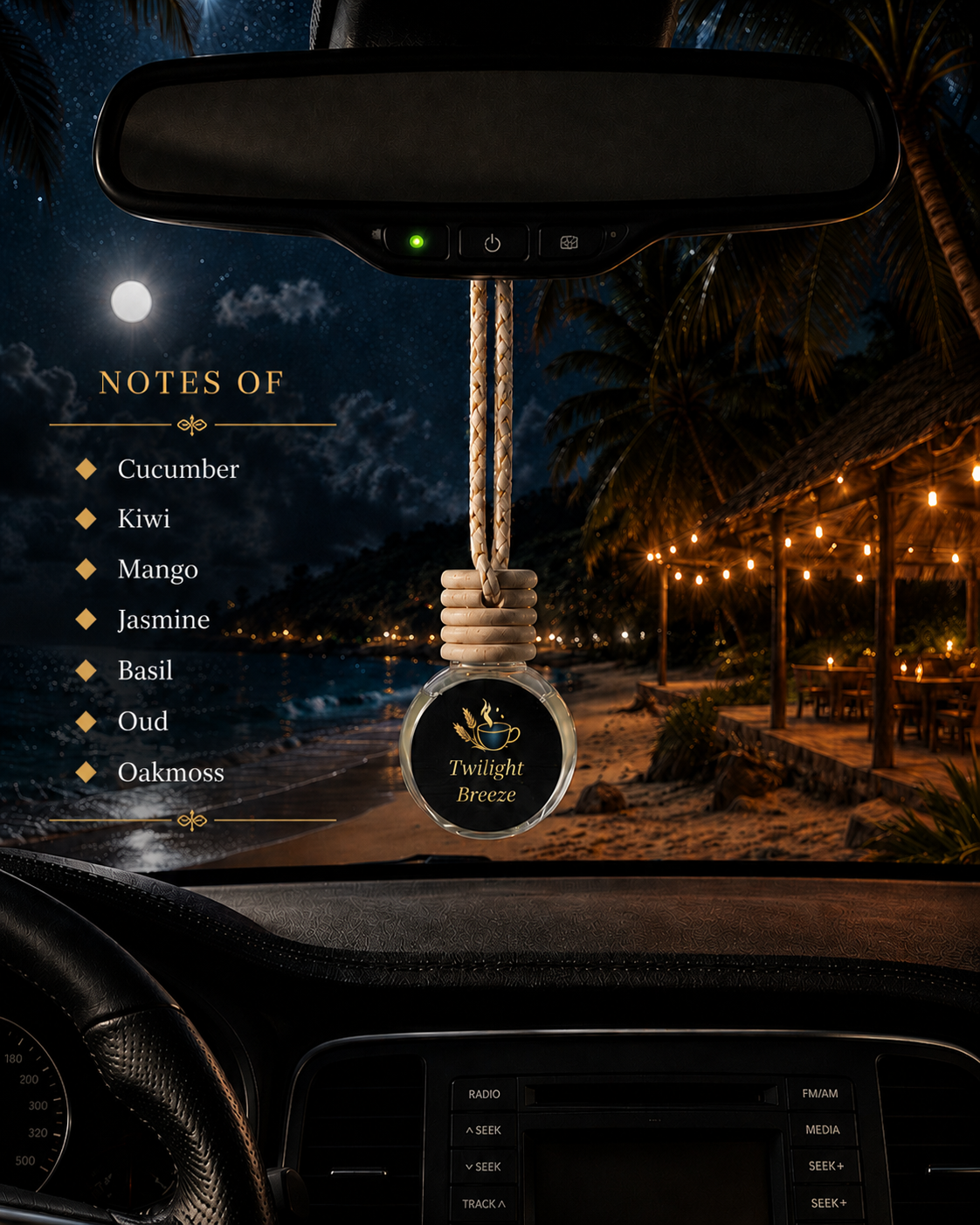 TWILIGHT BREEZE Car Diffuser | Custom Blend (8mL)