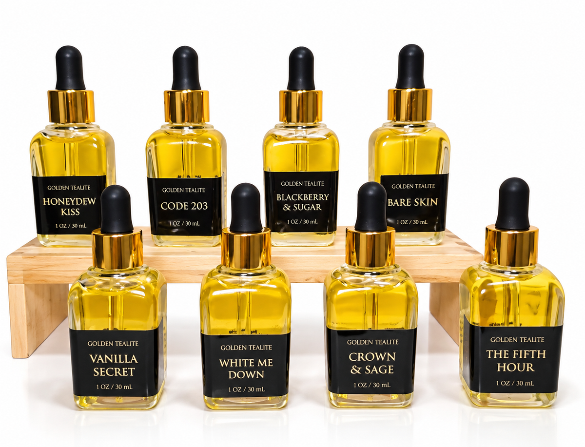 GOLD3N T3ALIT3 Luxury Body Elixirs (1 oz Previews)