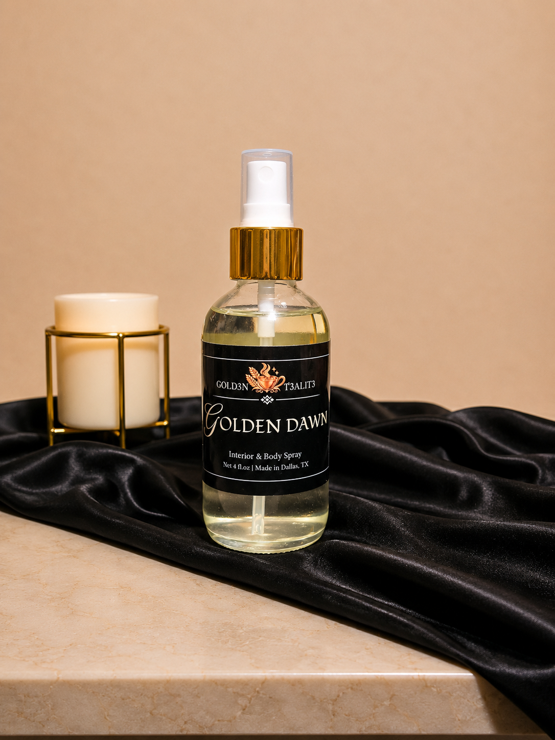 GOLDEN DAWN | Luxury Interior & Body Spray (Eau de Toilette)