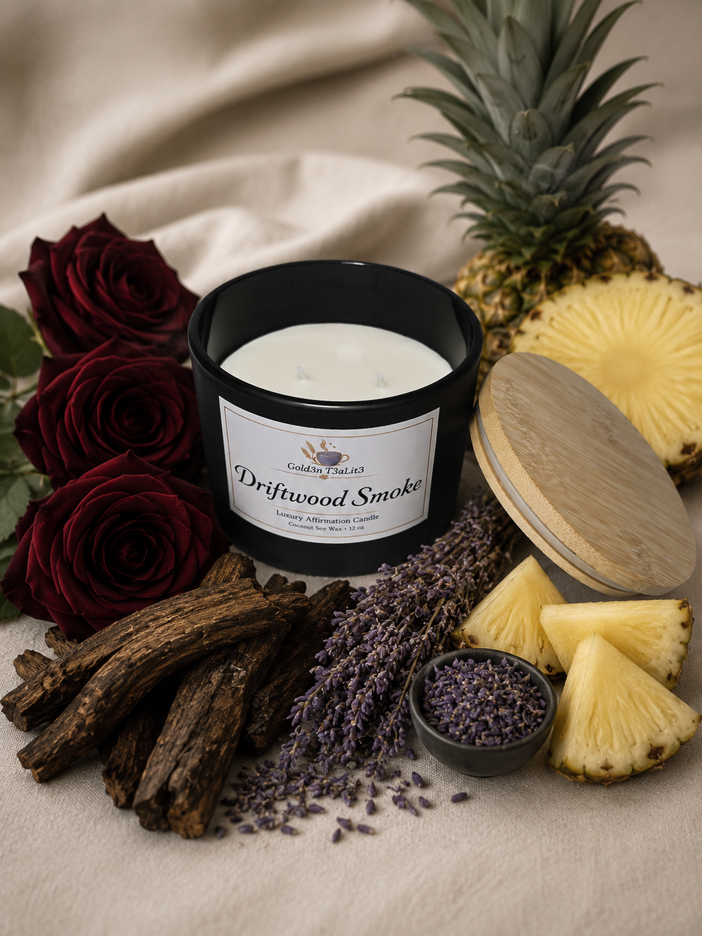 DRIFTWOOD SMOKE | Affirmation Candle 12oz