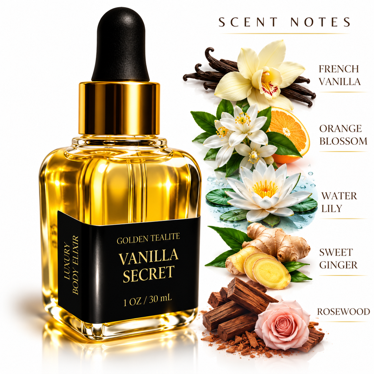 VANILLA SECRET | Luxury Body Elixir