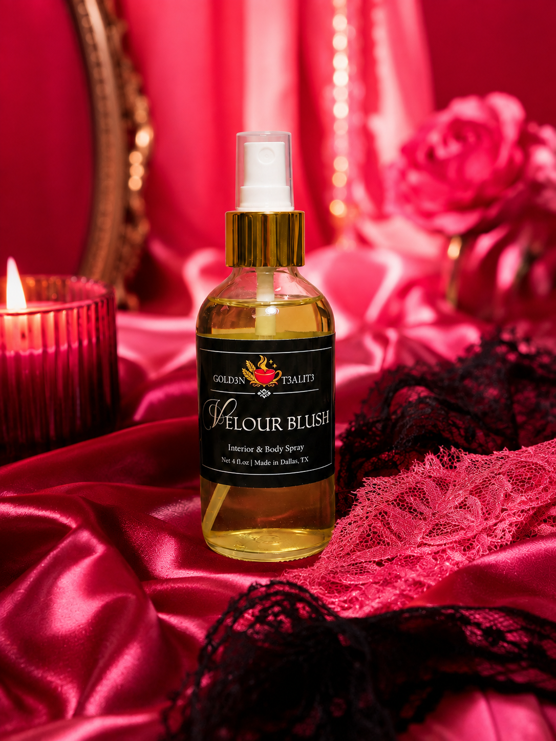 VELOUR BLUSH | Luxury Interior & Body Spray  (Eau de Toilette)