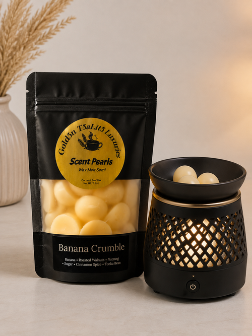 BANANA CRUMBLE *Autumn Reserve Edition* Luxury Scent Wax Pearls | Premium Coconut Soy