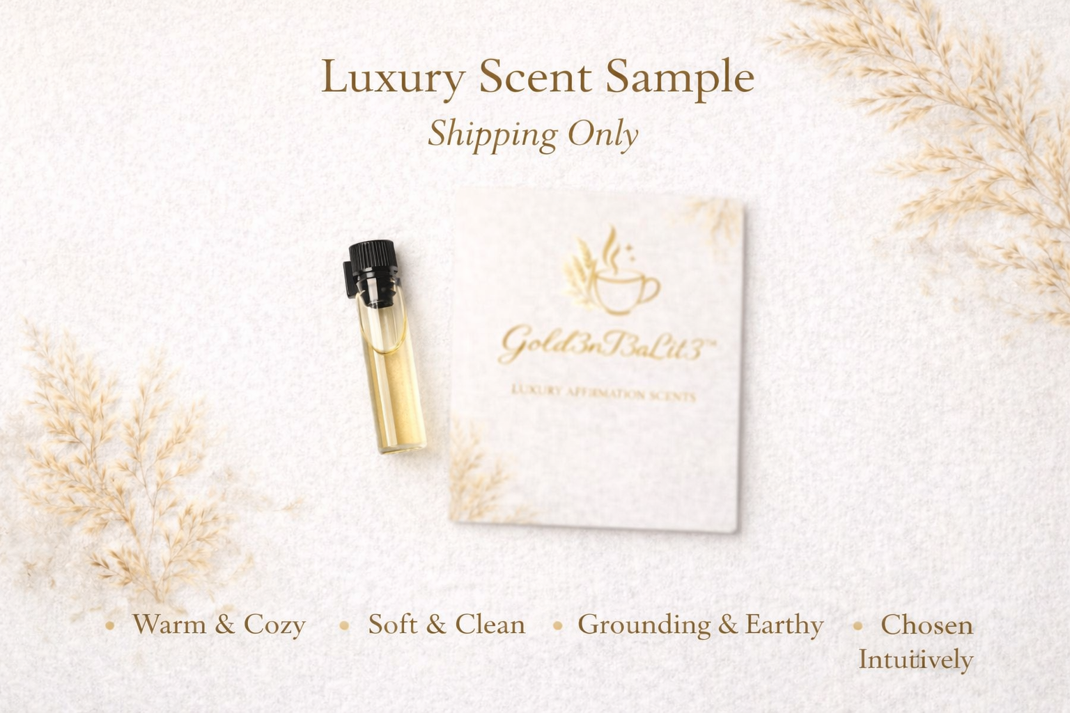 Luxury Scent Sample (Shipping Only)