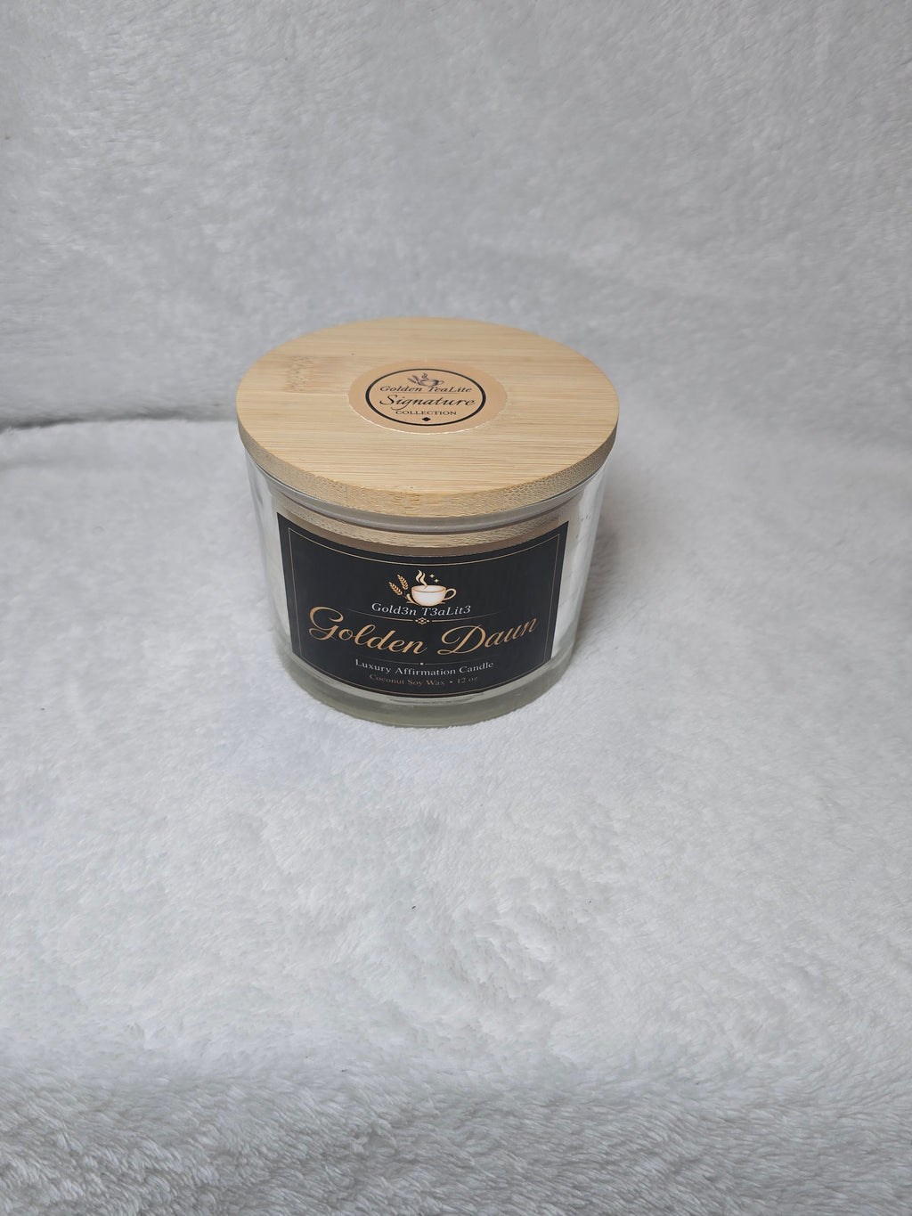 GOLDEN DAWN *Signature Collection | Luxury Affirmation Candle 12oz