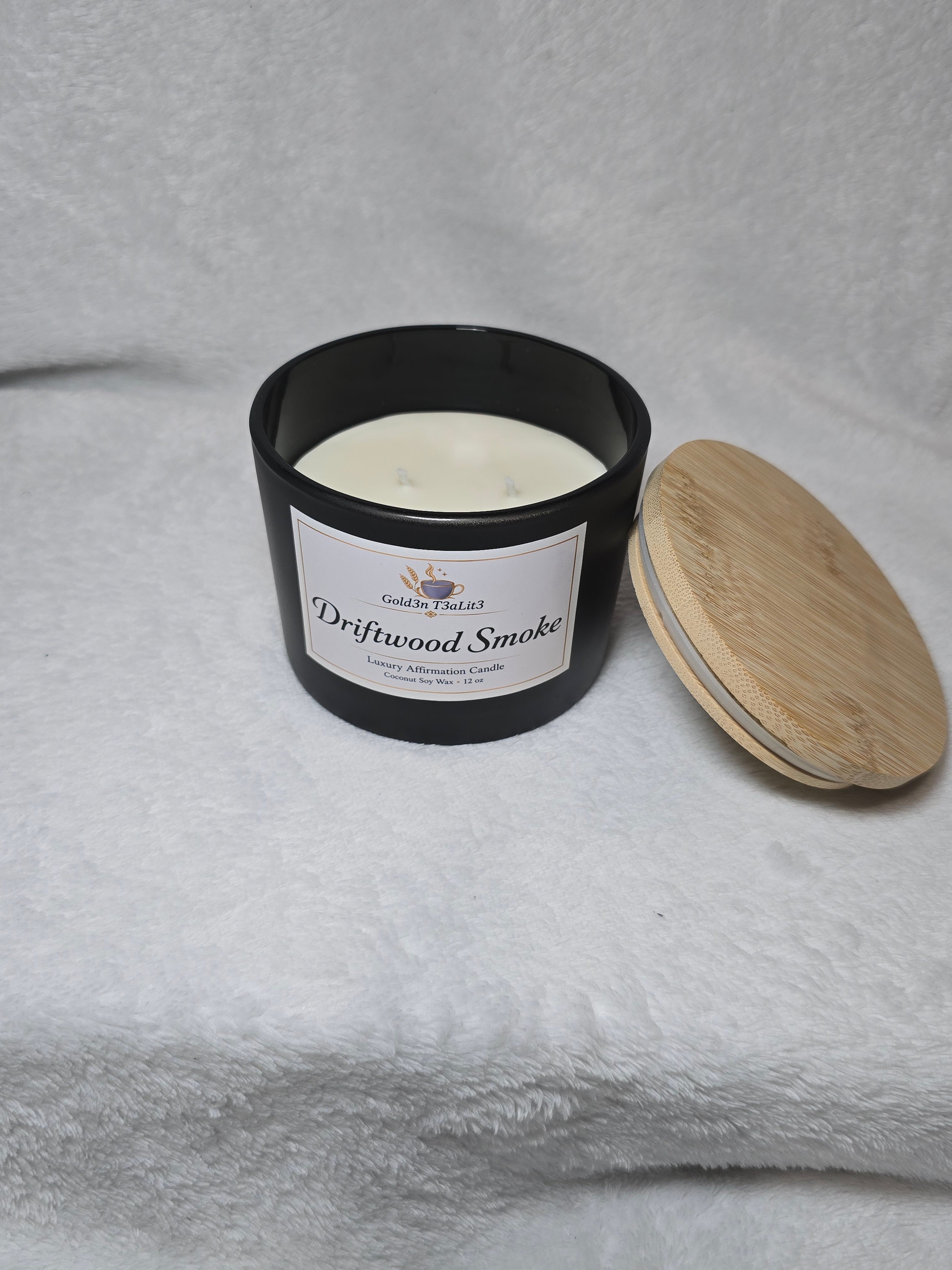 DRIFTWOOD SMOKE | Affirmation Candle 12oz