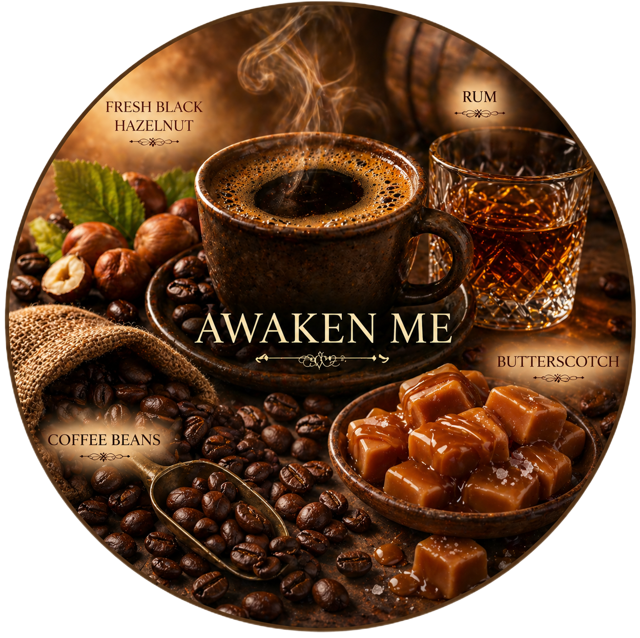 AWAKEN ME |  Luxury Scent Pearls | Premium Coconut Soy Wax Melts