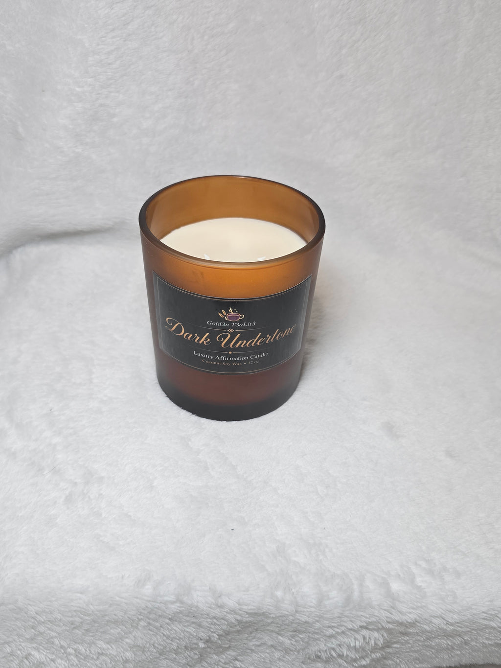 DARK UNDERTONE  *Signature Collection |  Luxury Affirmation Candle 12oz