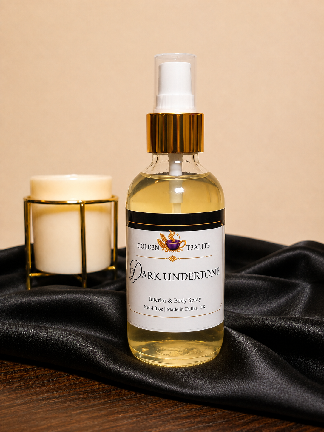 DARK UNDERTONE| Luxury Interior & Body Spray (Eau de Toilette)